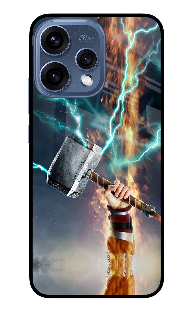 Thor Hammer Mjolnir Oppo Reno15 5G Glass Case