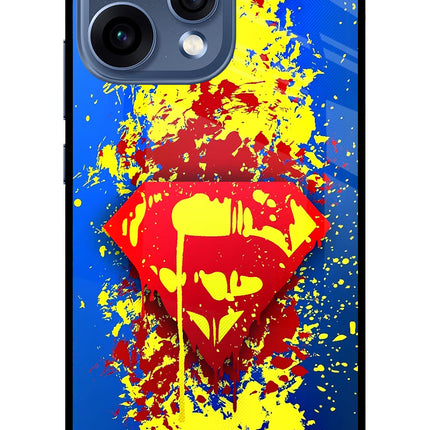 Superman logo Oppo Reno15 5G Glass Case