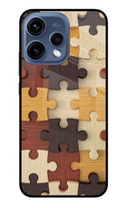 Wooden Puzzle Oppo Reno15 5G Glass Case