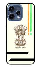 Satyamev Jayate Brown Logo Oppo Reno15 5G Glass Case