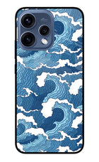 Blue Waves Oppo Reno15 5G Glass Case