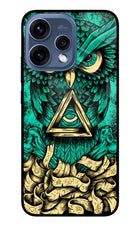 Green Owl Oppo Reno15 5G Glass Case