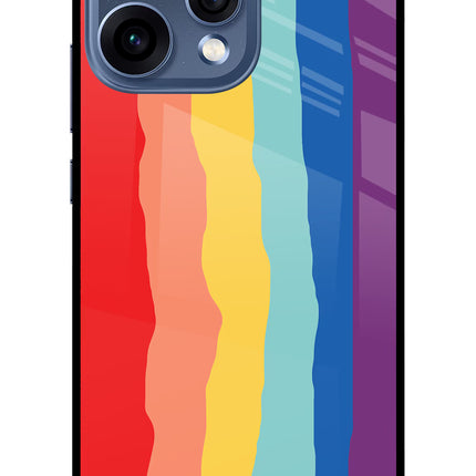 Rainbow Oppo Reno15 5G Glass Case