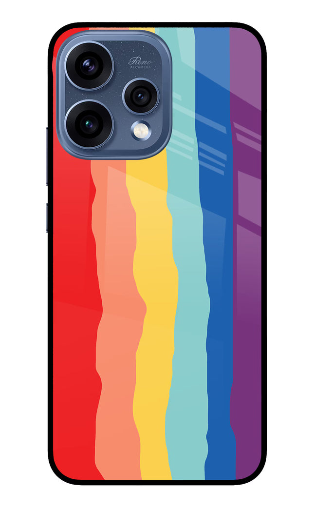 Rainbow Oppo Reno15 5G Glass Case