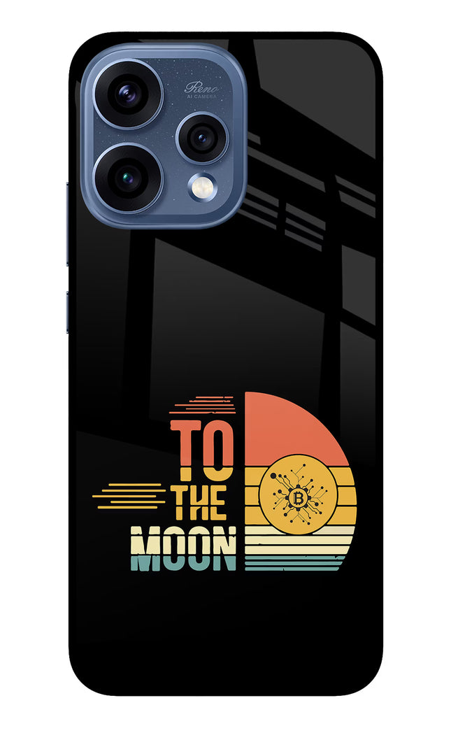 To the Moon Oppo Reno15 5G Glass Case