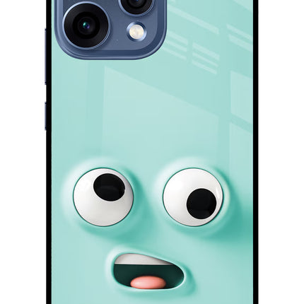 Funny Cartoon Oppo Reno15 5G Glass Case