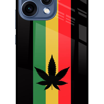 Weed Flag Oppo Reno15 5G Glass Case