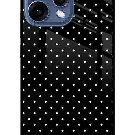 White Dots Oppo Reno15 5G Glass Case