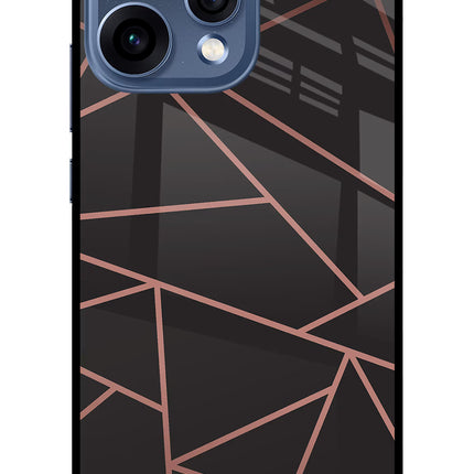 Geometric Pattern Oppo Reno15 5G Glass Case