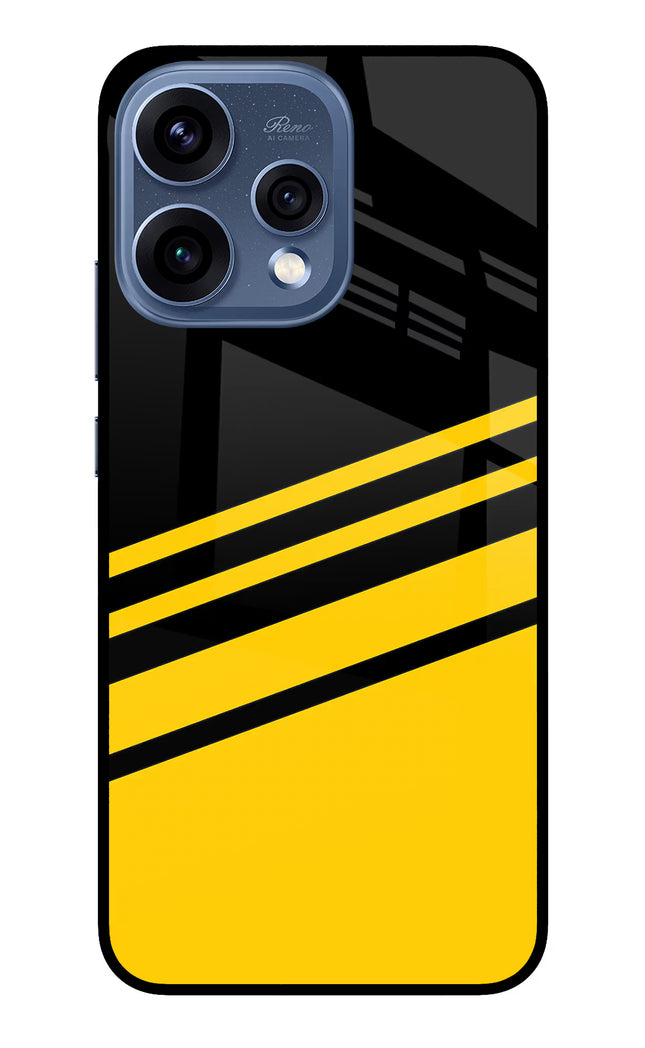 Yellow Shades Oppo Reno15 5G Glass Case