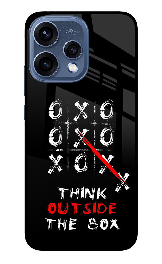 Think out of the BOX Oppo Reno15 5G Glass Case
