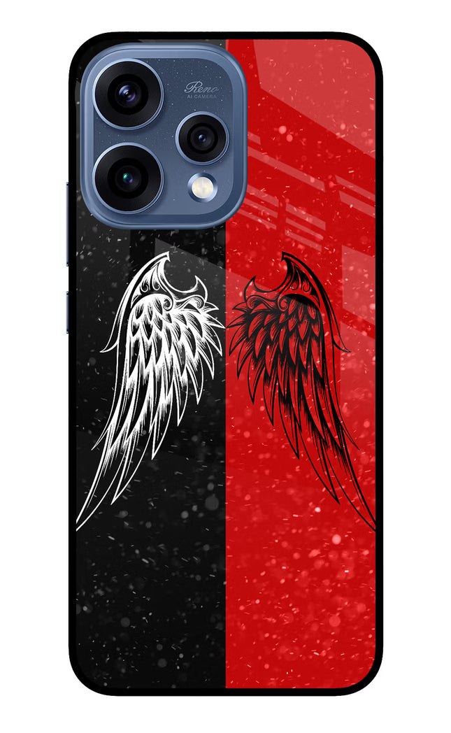Wings Oppo Reno15 5G Glass Case