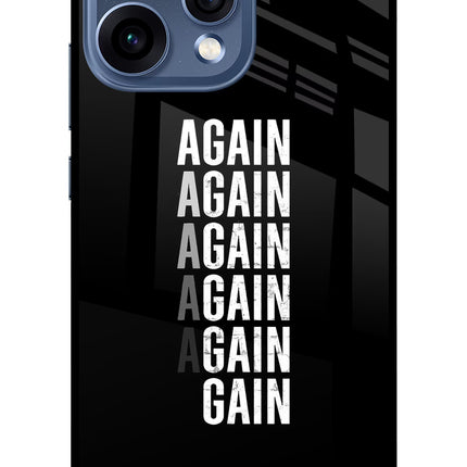Again Again Gain Oppo Reno15 5G Glass Case