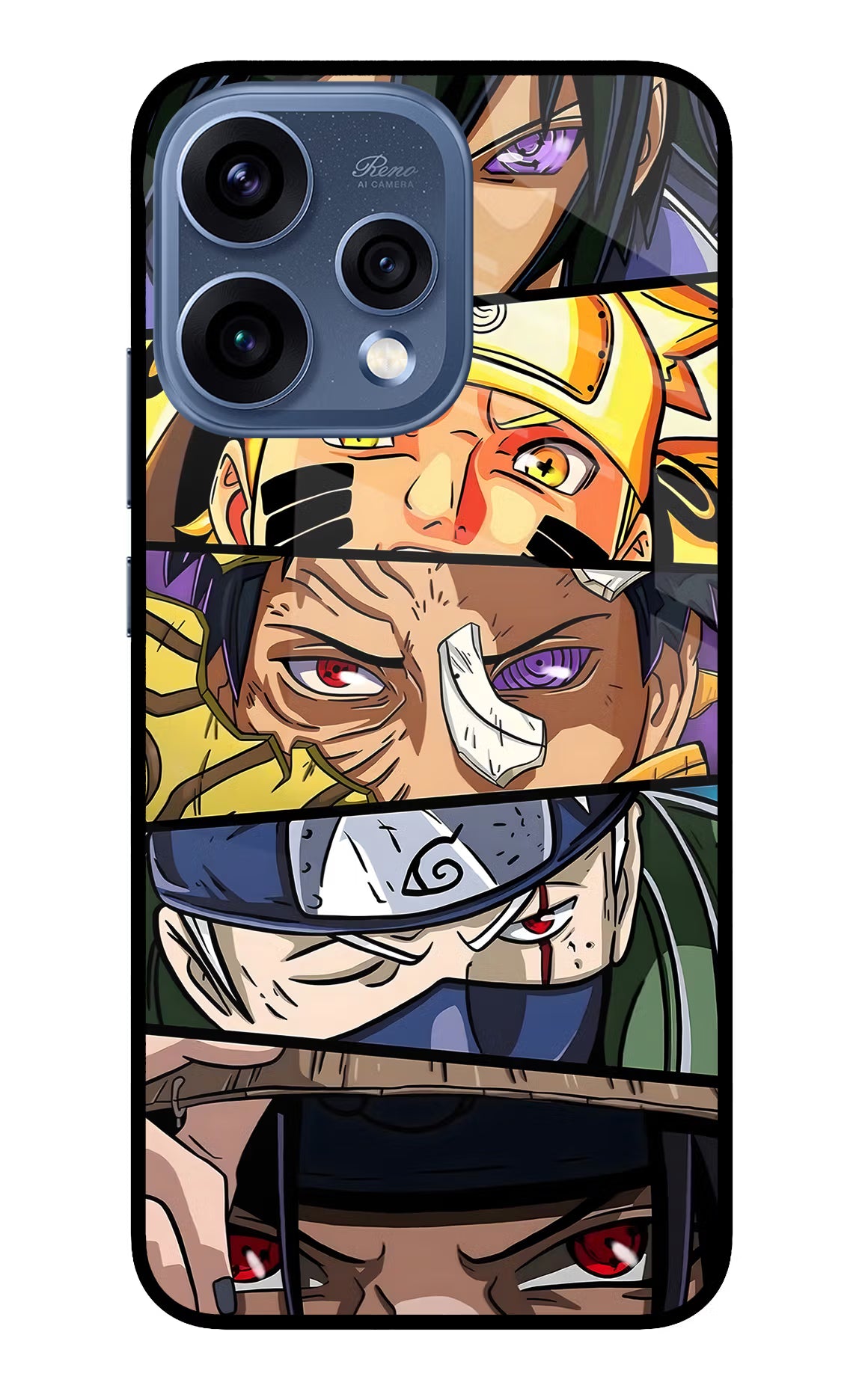 Naruto Character Oppo Reno15 5G Glass Case