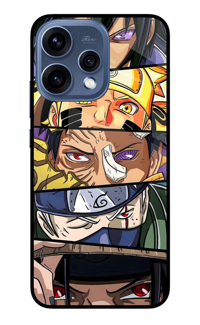 Naruto Character Oppo Reno15 5G Glass Case