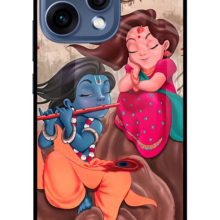 Radhe Krishna Oppo Reno15 5G Glass Case