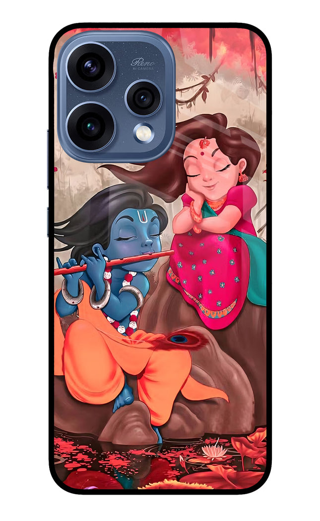 Radhe Krishna Oppo Reno15 5G Glass Case