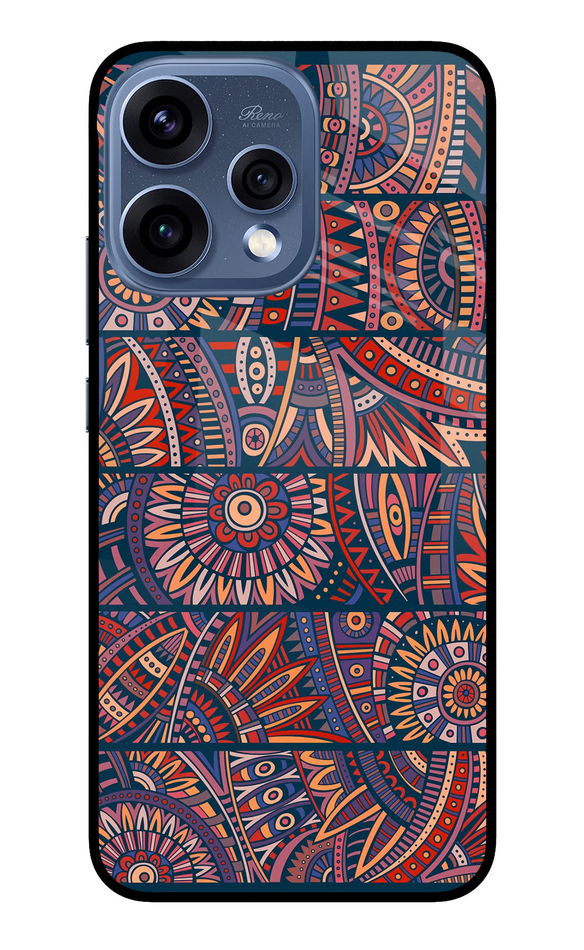 African Culture Design Oppo Reno15 5G Glass Case
