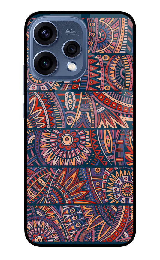 African Culture Design Oppo Reno15 5G Glass Case