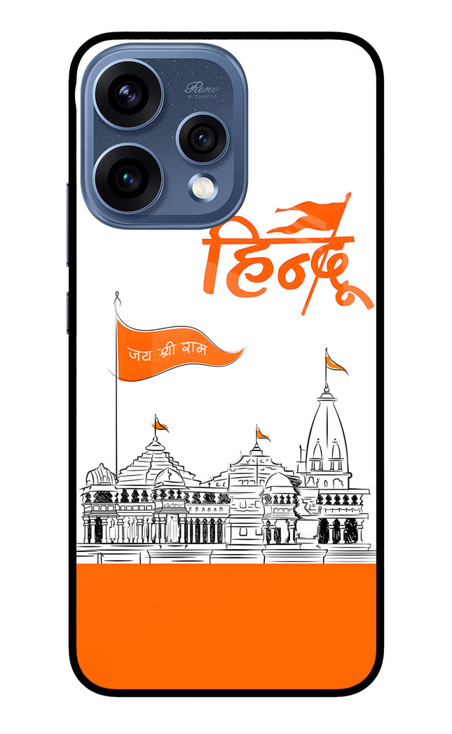 Jai Shree Ram Hindu Oppo Reno15 5G Glass Case