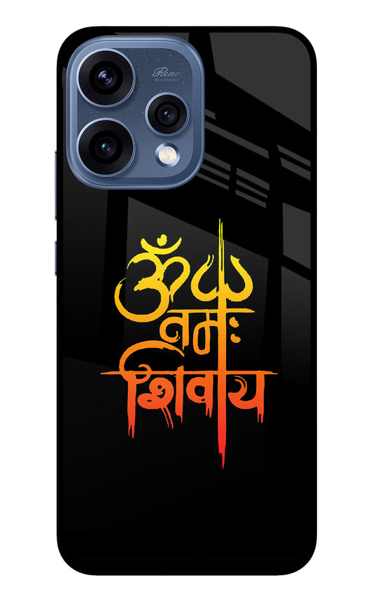 Om Namah Shivay Oppo Reno15 5G Glass Case