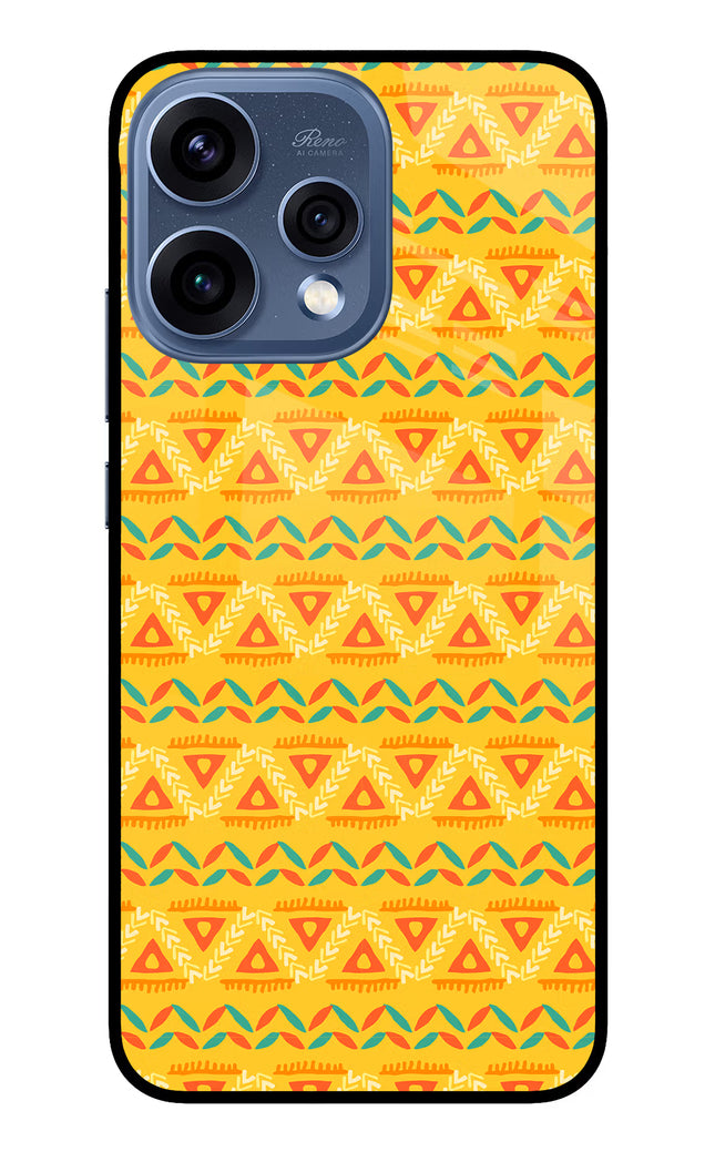 Tribal Pattern Oppo Reno15 5G Glass Case