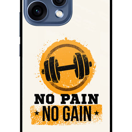 No Pain No Gain Oppo Reno15 5G Glass Case