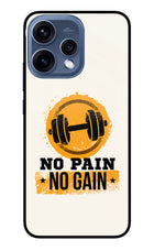 No Pain No Gain Oppo Reno15 5G Glass Case