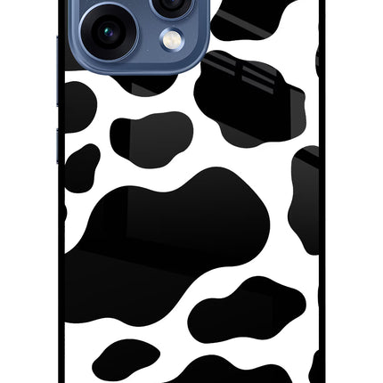Cow Spots Oppo Reno15 5G Glass Case