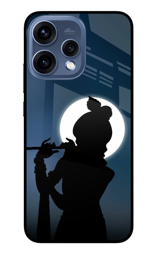 Shri Krishna Silhouette Oppo Reno15 5G Glass Case