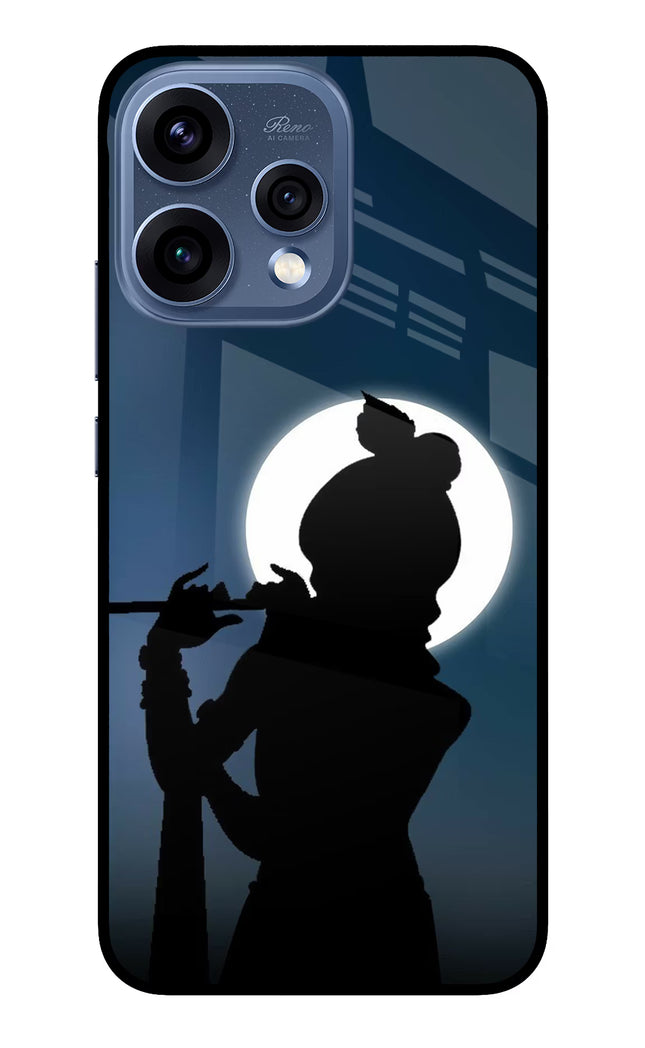 Shri Krishna Silhouette Oppo Reno15 5G Glass Case