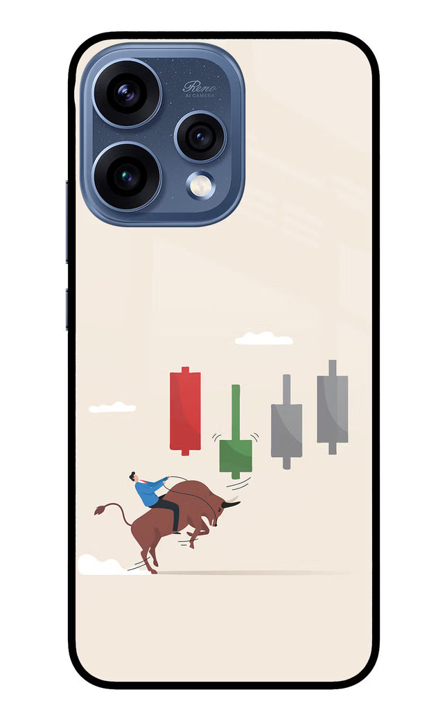 Bull Trading Momentum Oppo Reno15 5G Glass Case