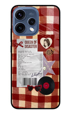 Queen of Disaster Oppo Reno15 5G Glass Case Back Cover by Casekaro