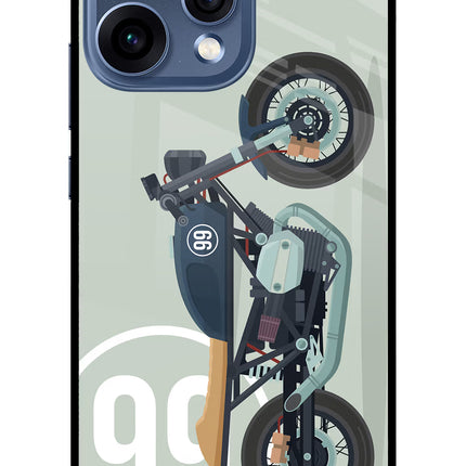 Classic Cafe Racer 99 Oppo Reno15 5G Glass Case