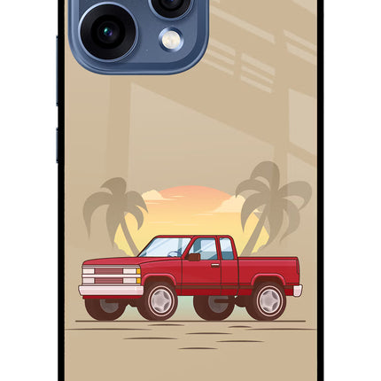 Desert Classic Drive Oppo Reno15 5G Glass Case