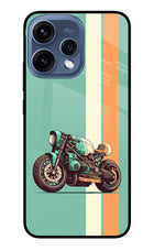 Striped Moto Drift Oppo Reno15 5G Glass Case