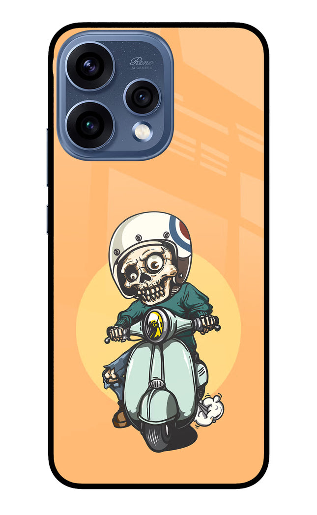 Undead Biker Oppo Reno15 5G Glass Case