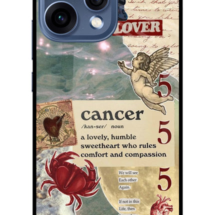 Cancer Zodiac Oppo Reno15 5G Glass Case