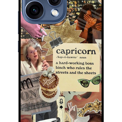 Capricorn Zodiac Oppo Reno15 5G Glass Case