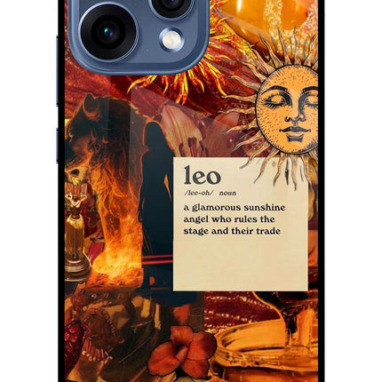 Leo Zodiac Oppo Reno15 5G Glass Case