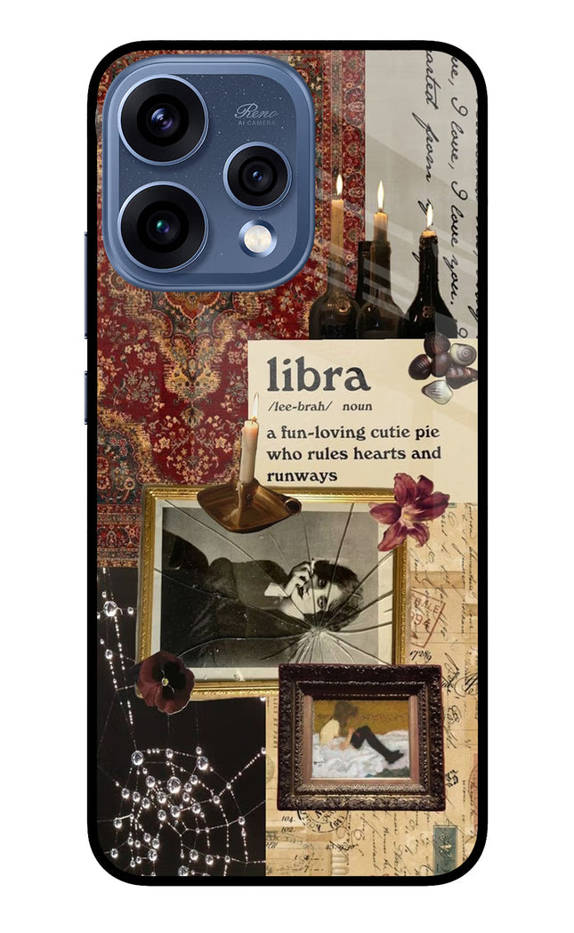 Libra Zodiac Oppo Reno15 5G Glass Case