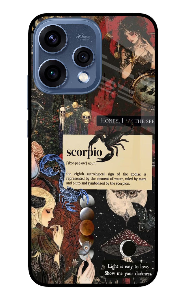 Scorpio Zodiac Oppo Reno15 5G Glass Case