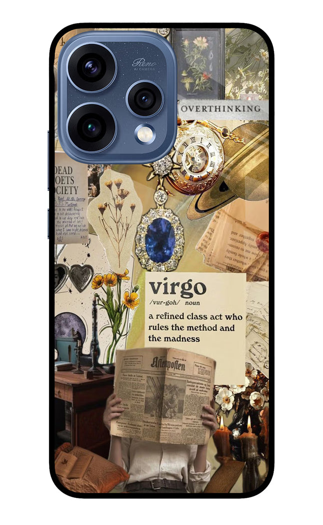 Virgo Zodiac Oppo Reno15 5G Glass Case