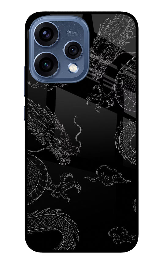 Twin Dragons Oppo Reno15 5G Glass Case
