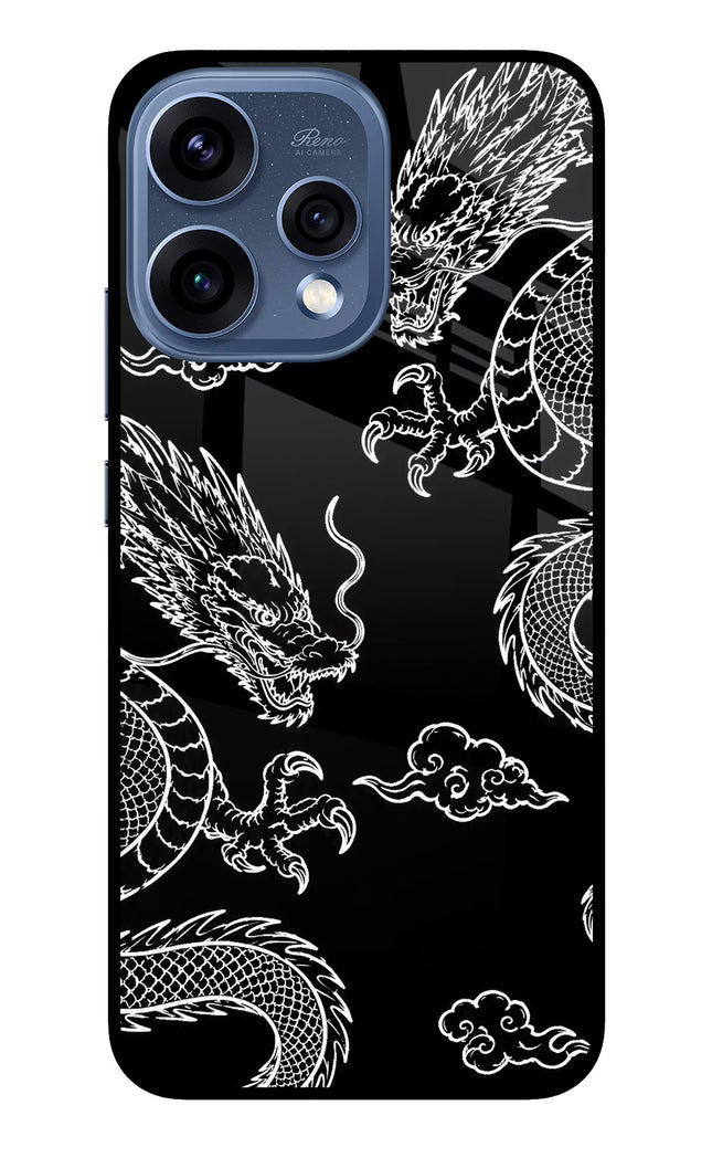 Twin Dragons Oppo Reno15 5G Glass Case