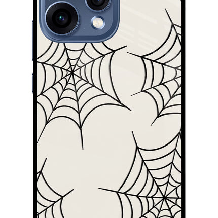 Spider Web Oppo Reno15 5G Glass Case