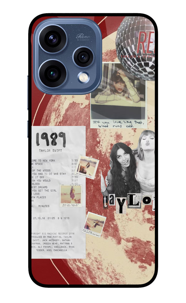 Taylor Swift Oppo Reno15 5G Glass Case