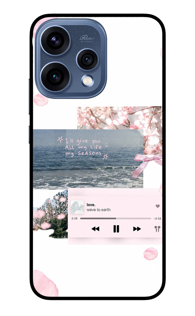 Wave to earth Oppo Reno15 5G Glass Case
