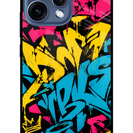 Graffiti Vibe Oppo Reno15 5G Glass Case
