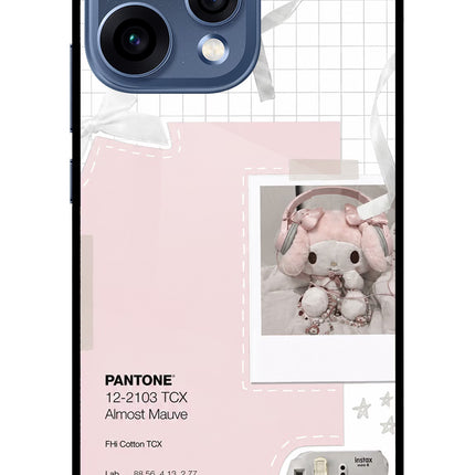 Pantone Asthetic Oppo Reno15 5G Glass Case